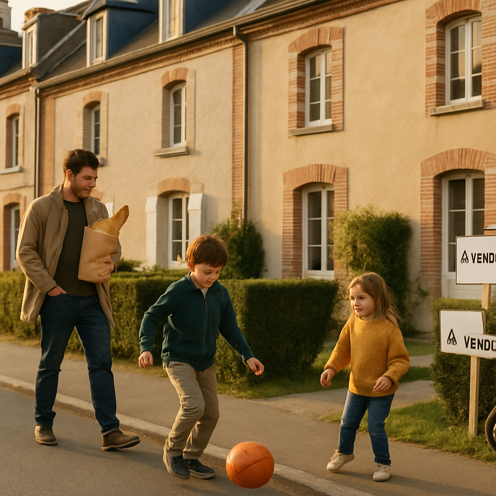 Familienfreundliche Reihenhäuser in Normandie – Laforêt Normandie